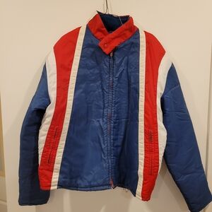 VINTAGE 1970s POLARIS SNOWMOBILE COAT Retro No Size Flaws Unisex